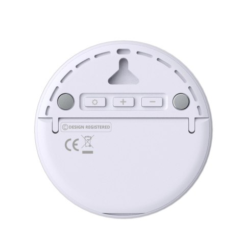 Bezprzewodowa stacja pogody GreenBlue,temperatura IN/OUT, zegar, do wyboru °C / °F, zasięg do 60m, GB162