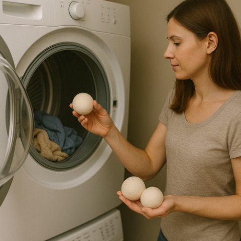 Kule wełniane do suszarki 6 szt. Ruhhy 25704