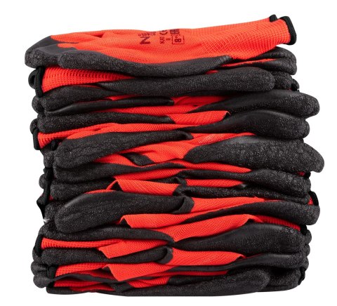 Rękawice robocze, poliester pokryty lateksem (crincle), 3131X, rozmiar 11