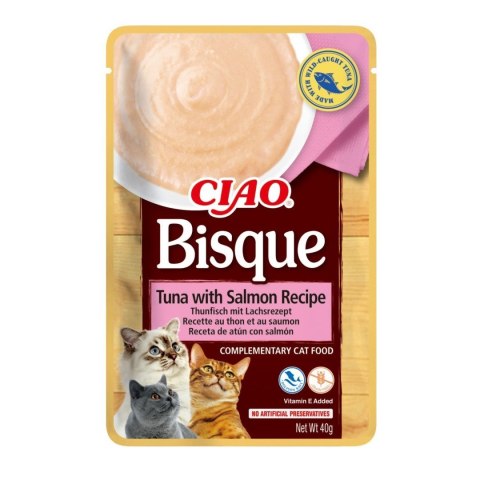 INABA CAT CIAO BISQUE CHICKEN,BEEF,FISH 10x40g