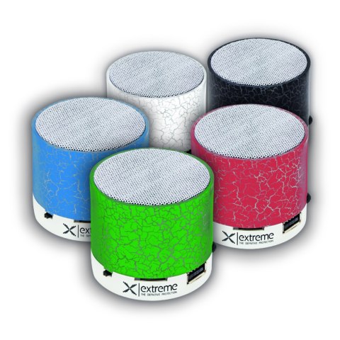 XP101W Extreme głośnik bt fm flash biały