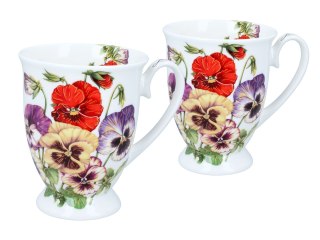 Kpl. 2 kubków w sercu - L. Lozano, Bratki (CARMANI)