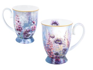 Kpl. 2 kubków w sercu - L. Lozano, Kwiaty polne (CARMANI)