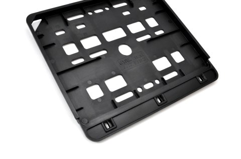 Ramka tablicy rejestracyjnej czarna motocykl motor amio-01166