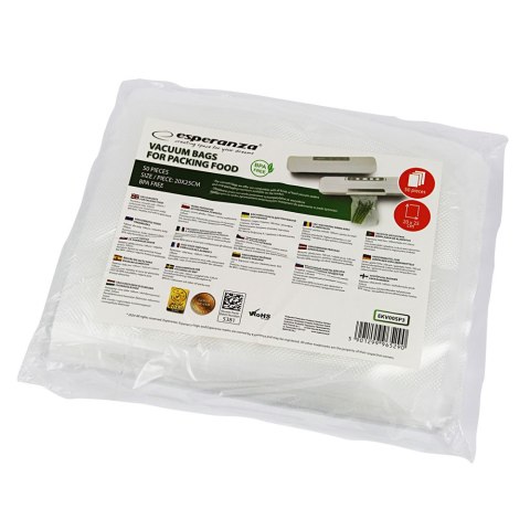 EKV00SP3 Esperanza worki foliowe do zgrzewarki próżniowej 20x25cm 50szt