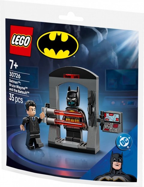 Klocki super heroes 30726 batman: bruce wayne i kostium batmana