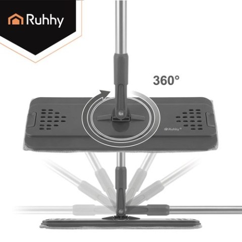 Mop dwukomorowy 8,5L z nakładkami Ruhhy 27231