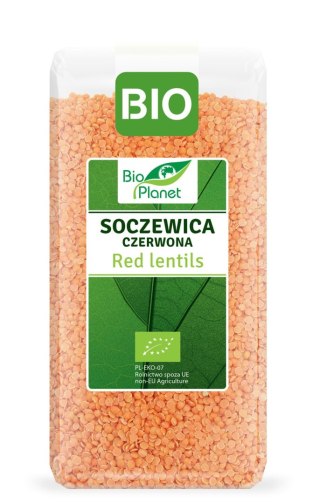 SOCZEWICA CZERWONA BIO 400 g - BIO PLANET