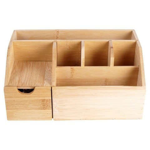 Organizer na Kosmetyki do Makijażu Bambusowy ELEGANZA 24 x 15 x 11 cm