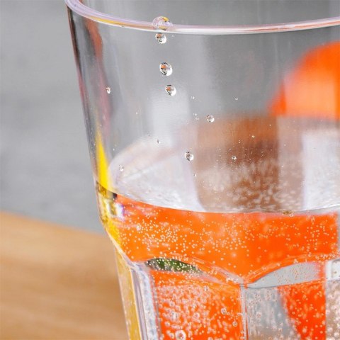 Szklanka na Napoje Akrylowa 370 ml VILDE Wysoka Nietłukąca do Zmywarki