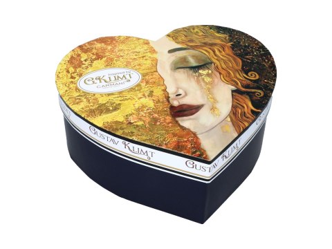 Kpl. 2 kubków w sercu - G. Klimt, Złote łzy (CARMANI)