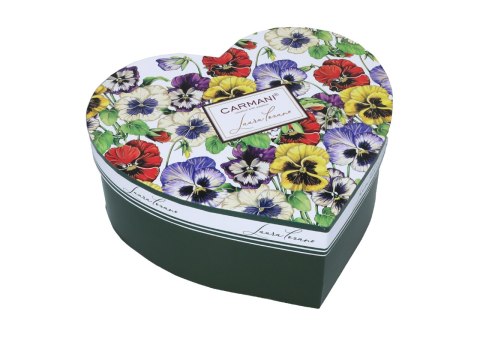 Kpl. 2 kubków w sercu - L. Lozano, Bratki (CARMANI)