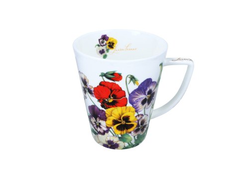 Kpl. filiżanka i kubek - Bratki kolorowe (CARMANI)