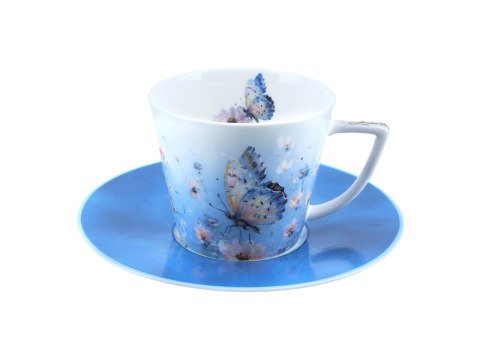 Kpl. filiżanka i kubek - L. Lozano, Kwiaty (CARMANI)