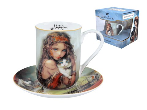 Kubek ze spodkiem - N. Bonilla, Kocie opowieści Clary (CARMANI)