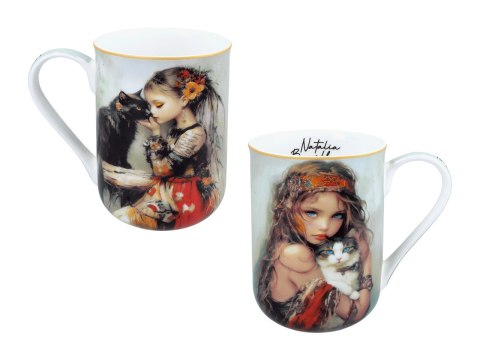 Kubek ze spodkiem - N. Bonilla, Kocie opowieści Clary (CARMANI)