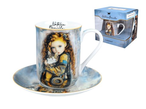 Kubek ze spodkiem - N. Bonilla, Kocie opowieści Mii (CARMANI)