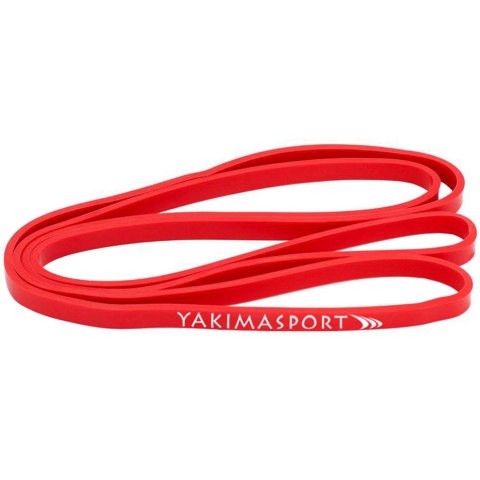 ND05_G2020 100158 Guma Yakima Sport duża pętla średni opór czerwona 100158