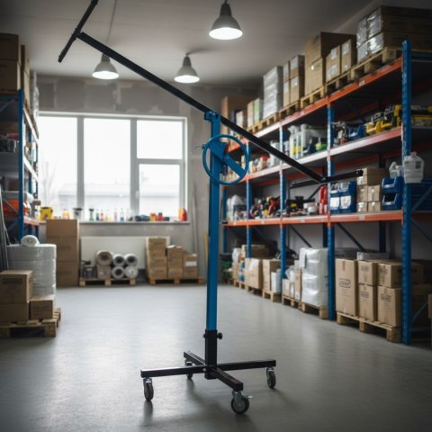 Podnośnik do płyt GK OSB karton gips 170-290 cm 40 kg pochylany Regulowany