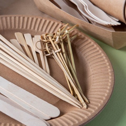 Wykałaczki do Przekąsek Bambusowe 50 szt. Drewniane EXCELLENT HOUSEWARE