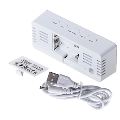 AD 1189 white Budzik