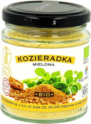 KOZIERADKA MIELONA BEZGLUTENOWA BIO 100 g - PIĘĆ PRZEMIAN