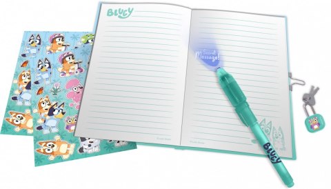 Pamiętnik z magicznym długopisem bluey
