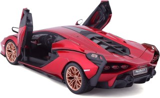 BBU 1:24 Lamborghini Sian FKP37 Red 21099