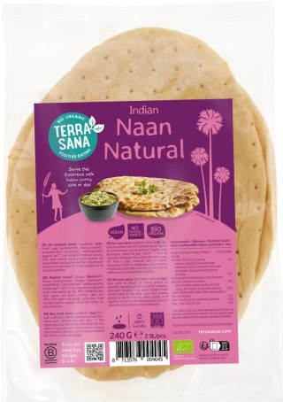 CHLEB NAAN BIO 240 g - TERRASANA