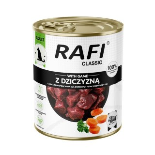Dolina Noteci Rafi Classic z dziczyzną dla psa 800g
