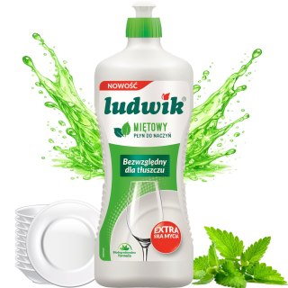 Ludwik Płyn Do Naczyń Miętowy Butelka 900g