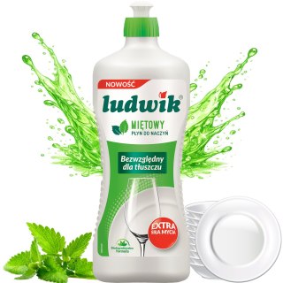 Ludwik Płyn Do Naczyń Miętowy Butelka 900g
