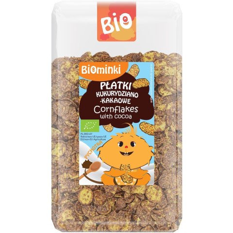 PŁATKI KUKURYDZIANO-KAKAOWE BIO 300 g - BIOMINKI