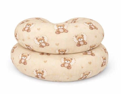 Poduszka ciążowa typu C dla kobiet w ciąży do spania karmienia + zdejmowana poszewka - Misiove love