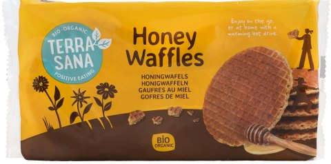 WAFELKI MIODOWE BIO 175 g - TERRASANA
