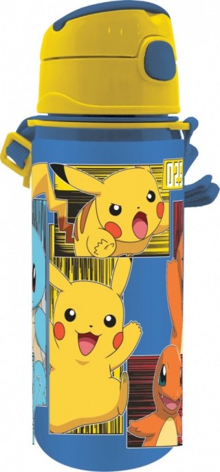 Bidon aluminiowy 600ml pokemon