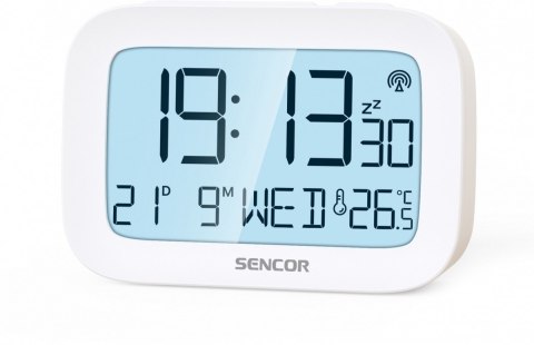 Budzik z termometrem, zegar sterowany radiem dcf77