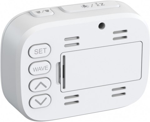 Budzik z termometrem, zegar sterowany radiem dcf77