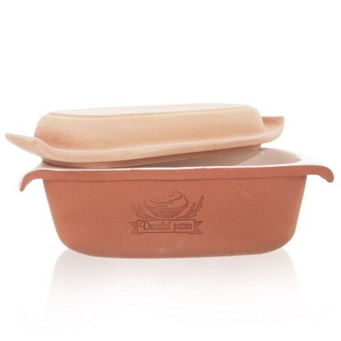 Forma do chleba ceramiczna z pokrywką 33 cm