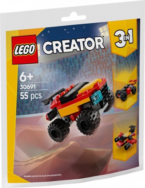 Klocki creator 30691 mały monster truck do przebudowania