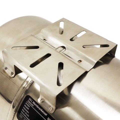 Zbiornik membranowy BITUXX 50L | Stal nierdzewna | Naczynie ciśnieniowe 6 bar