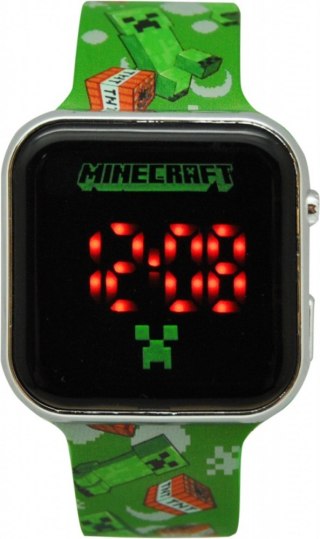 Zegarek led z kalendarzem minecraft