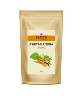 ASHWAGANDHA W PROSZKU 100 g - SATTVA (FOODS)