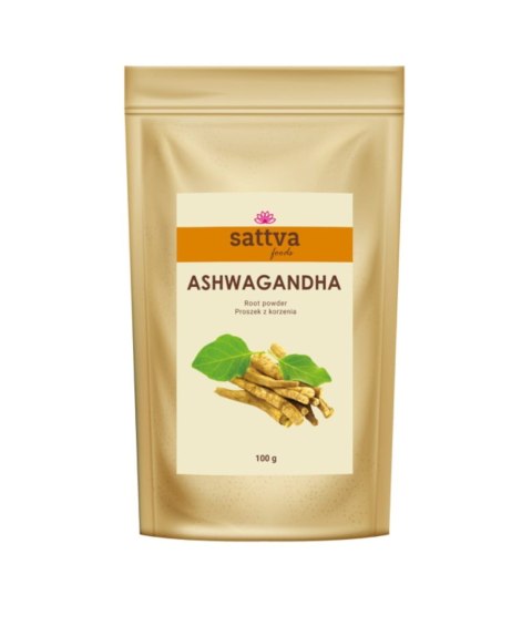 ASHWAGANDHA W PROSZKU 100 g - SATTVA (FOODS)