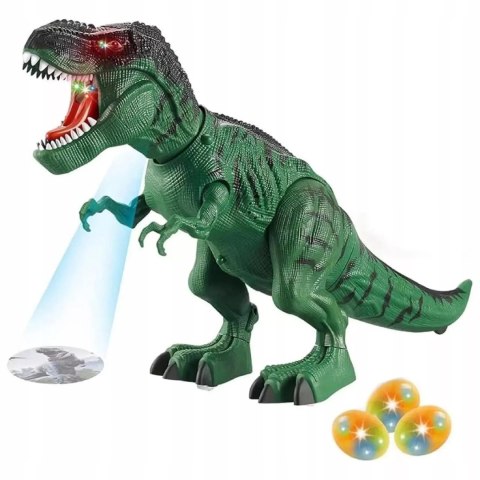 Dinozaur T-Rex Zabawka Edukacyjna Chodzi Znosi Jaja Realistyczne Dźwięki