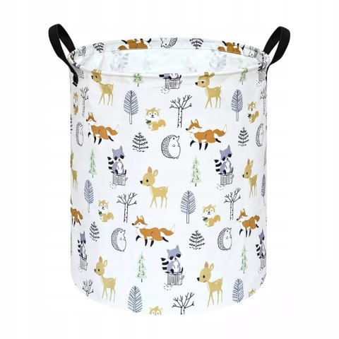 Kosz na zabawki 40x50 cm - duży organizer dla dzieci do pokoju dziecięcego