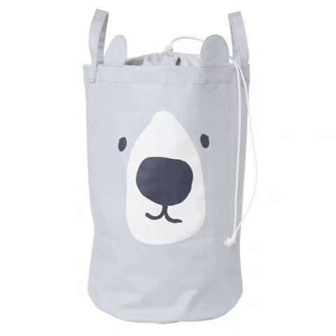 Kosz na zabawki ubrania dla dzieci 63L zamykany duży pojemnik organizer