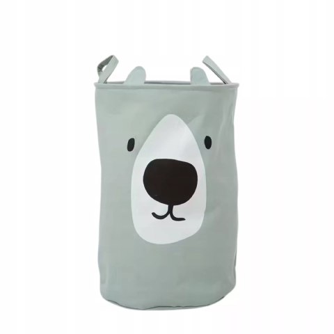 Kosz na zabawki ubrania dla dzieci 63L zamykany duży pojemnik organizer