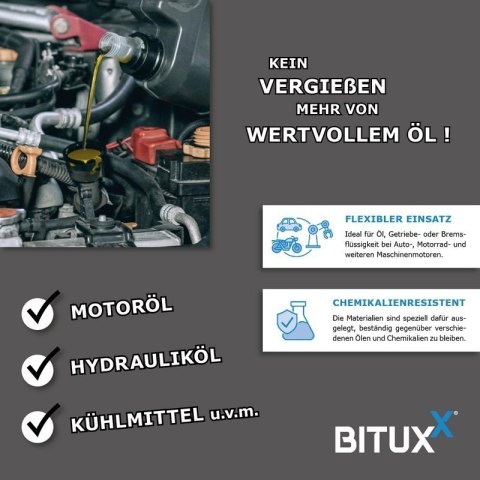 Pompa do napełniania i ekstrakcji płynów BITUXX 200 ml + 500 ml