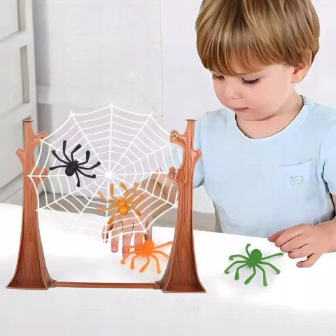 Skaczące Pająki Gra Zręcznościowa dla Dzieci Rodziny 16 Pająków 2-4 graczy